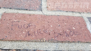 The "Yard Of Bricks" At The Indy 500 Start/Finish Line Has A Message For Mike Pence